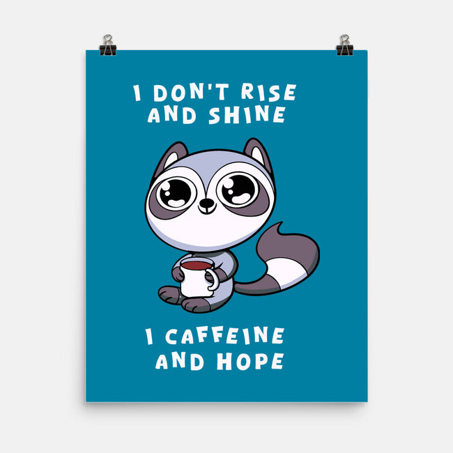 I Don't Rise And Shine-None-Matte-Poster-FunkVampire