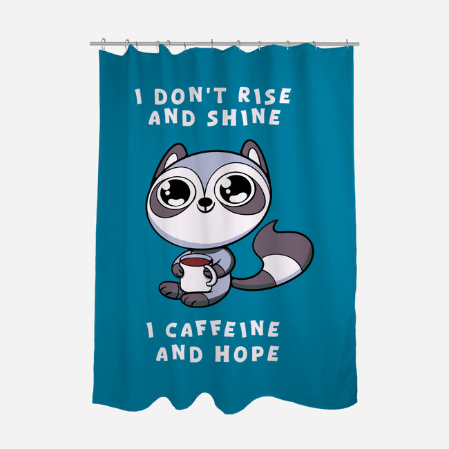 I Don't Rise And Shine-None-Polyester-Shower Curtain-FunkVampire