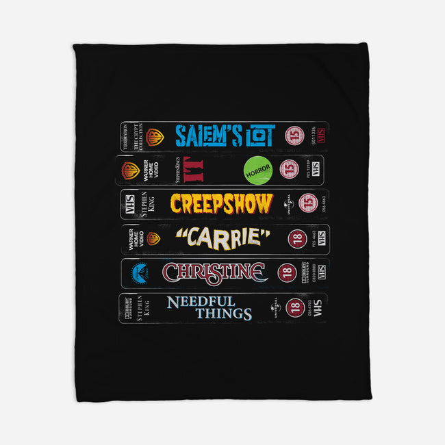 VHS KIng-None-Fleece-Blanket-Nemons