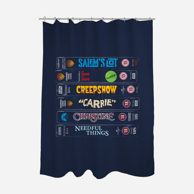 VHS KIng-None-Polyester-Shower Curtain-Nemons