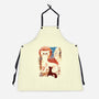 Fire Ferrets-Unisex-Kitchen-Apron-dandingeroz