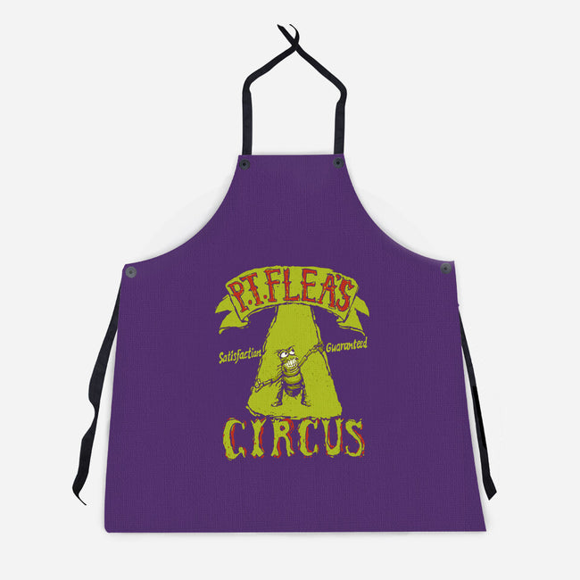 Flea Circus-Unisex-Kitchen-Apron-dalethesk8er