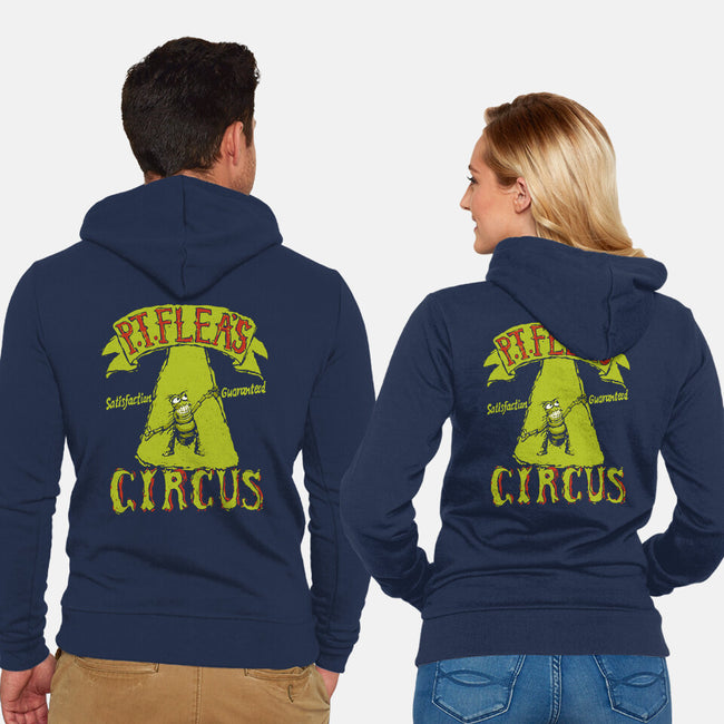 Flea Circus-Unisex-Zip-Up-Sweatshirt-dalethesk8er