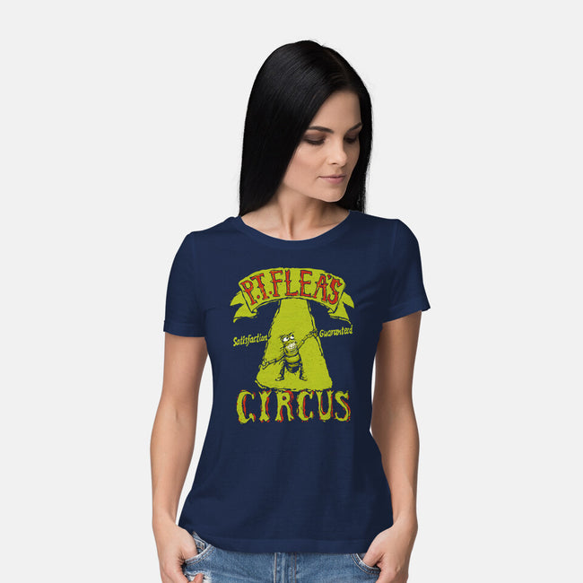 Flea Circus-Womens-Basic-Tee-dalethesk8er