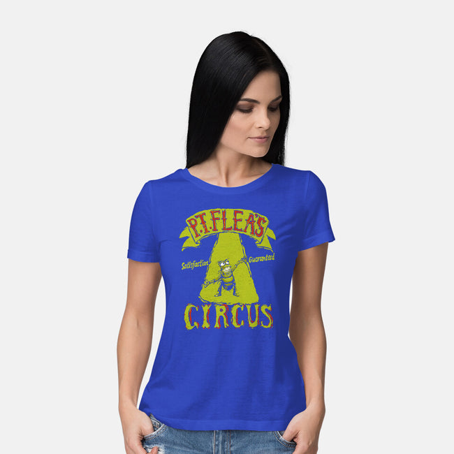 Flea Circus-Womens-Basic-Tee-dalethesk8er