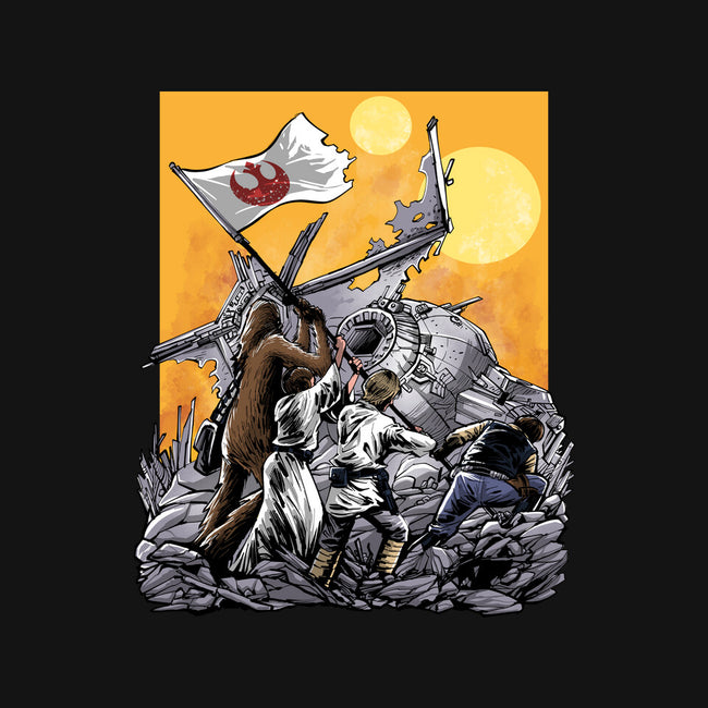 The Battle Of Tatooine-None-Glossy-Sticker-zascanauta