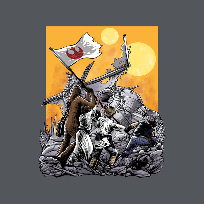 The Battle Of Tatooine-None-Removable Cover w Insert-Throw Pillow-zascanauta