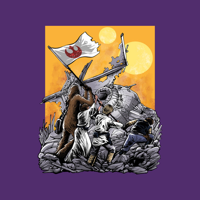 The Battle Of Tatooine-None-Glossy-Sticker-zascanauta