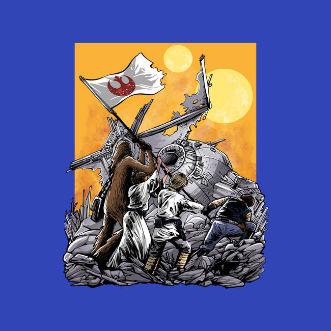 The Battle Of Tatooine-Unisex-Basic-Tee-zascanauta