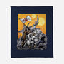 The Battle Of Tatooine-None-Fleece-Blanket-zascanauta