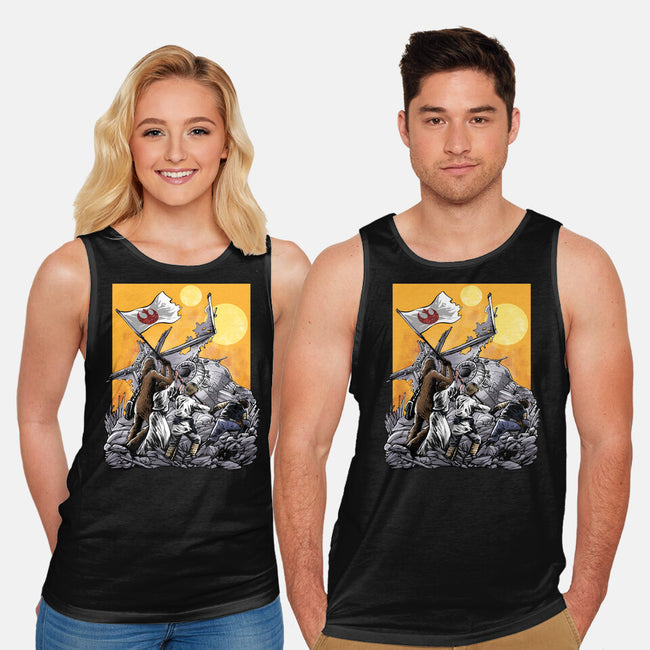 The Battle Of Tatooine-Unisex-Basic-Tank-zascanauta