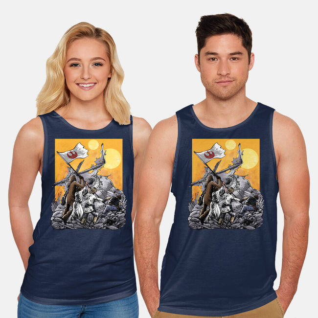 The Battle Of Tatooine-Unisex-Basic-Tank-zascanauta