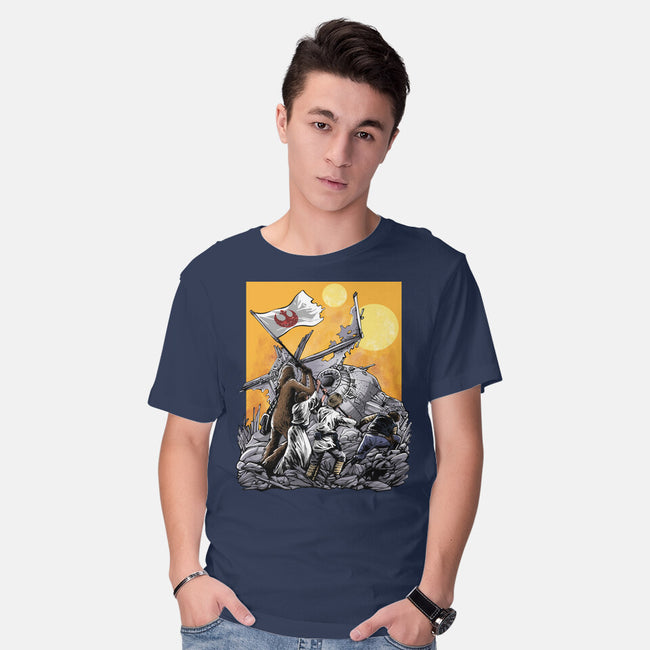 The Battle Of Tatooine-Mens-Basic-Tee-zascanauta