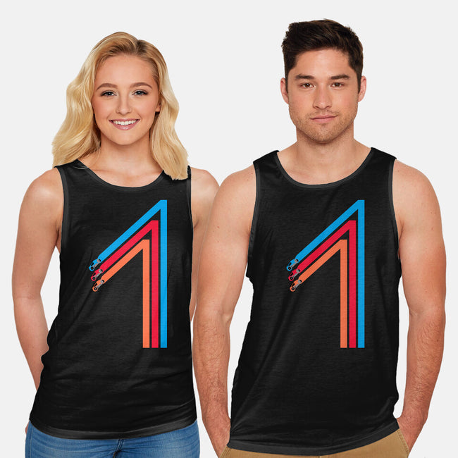 Light Cycle Champion-Unisex-Basic-Tank-rocketman_art