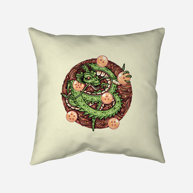 Spirit Of The Dragon-None-Removable Cover w Insert-Throw Pillow-glitchygorilla