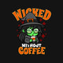 Wicked Without Coffee-Youth-Basic-Tee-Boggs Nicolas