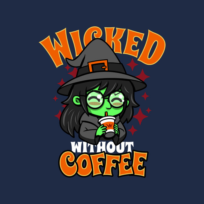 Wicked Without Coffee-Unisex-Kitchen-Apron-Boggs Nicolas