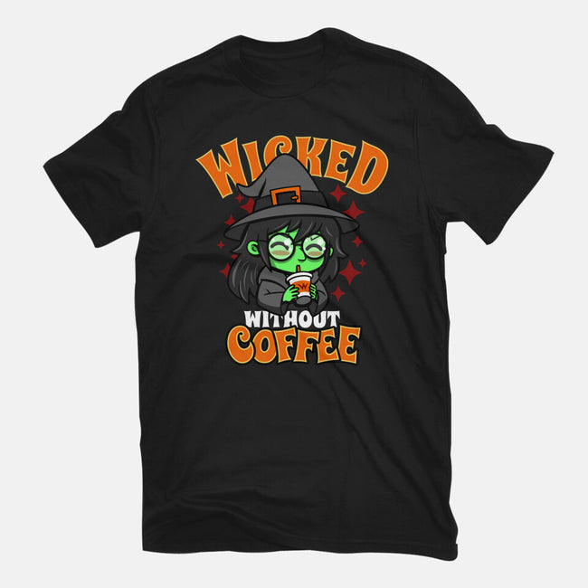 Wicked Without Coffee-Youth-Basic-Tee-Boggs Nicolas