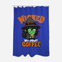 Wicked Without Coffee-None-Polyester-Shower Curtain-Boggs Nicolas