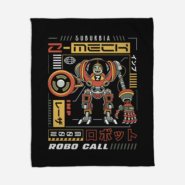 Imp Mech Call Aesthetic-None-Fleece-Blanket-LAGELANTEE