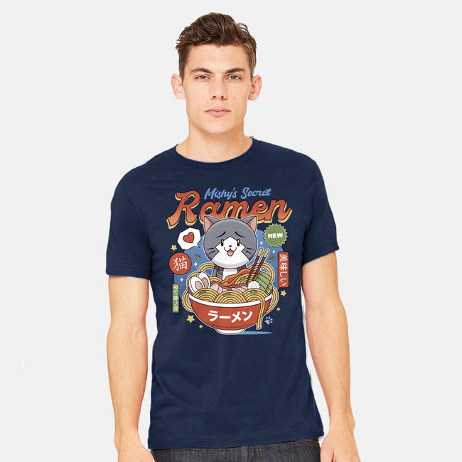 Mishelam Wonderland Mishy Ramen-Mens-Heavyweight-Tee-LAGELANTEE