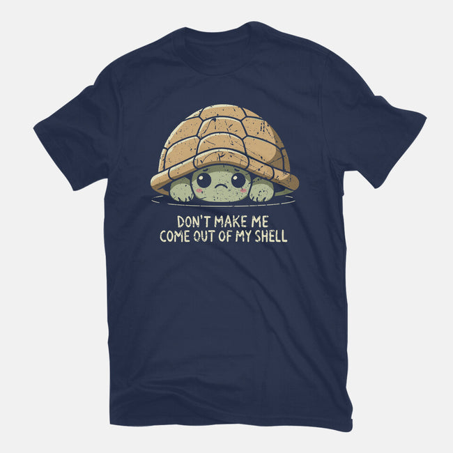 Timid Turtle-Unisex-Basic-Tee-BridgeWalker