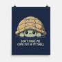 Timid Turtle-None-Matte-Poster-BridgeWalker