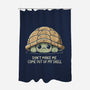 Timid Turtle-None-Polyester-Shower Curtain-BridgeWalker