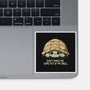 Timid Turtle-None-Glossy-Sticker-BridgeWalker