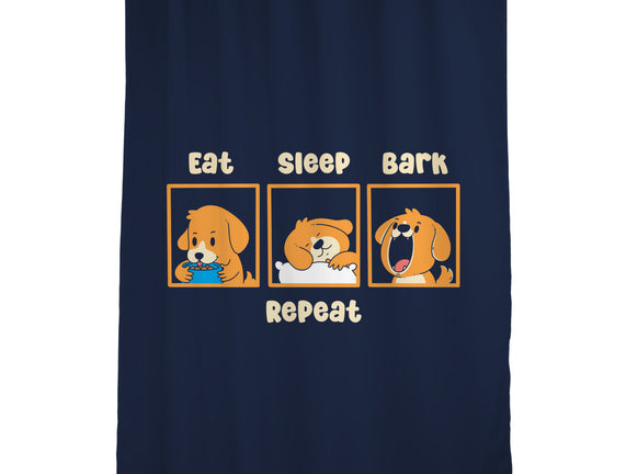 Eat Sleep Bark Repeat