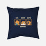 Eat Sleep Bark Repeat-None-Removable Cover w Insert-Throw Pillow-Tri haryadi