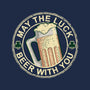 May The Luck Beer With You-Unisex-Kitchen-Apron-NMdesign