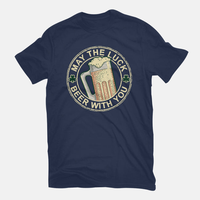 May The Luck Beer With You-Mens-Premium-Tee-NMdesign