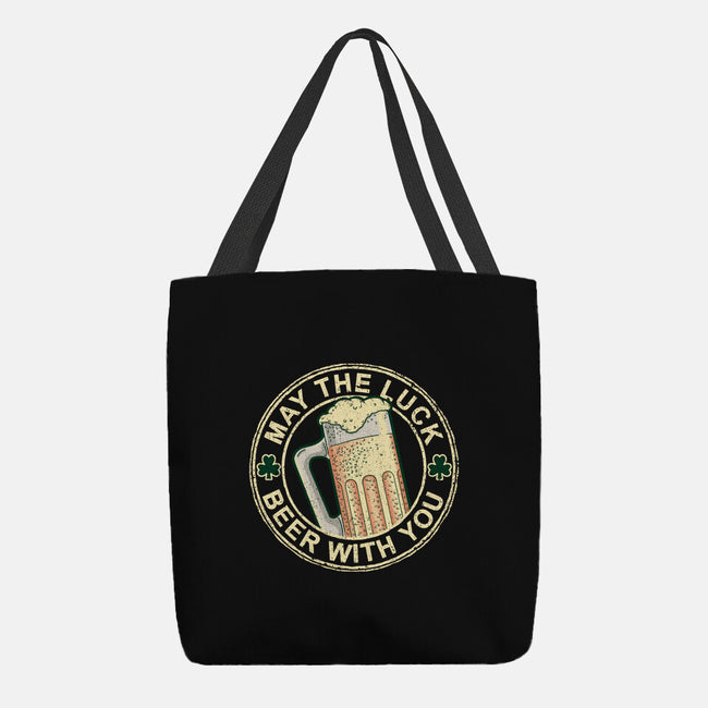 May The Luck Beer With You-None-Basic Tote-Bag-NMdesign