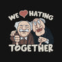 We Love Hating Together-Womens-Racerback-Tank-NMdesign