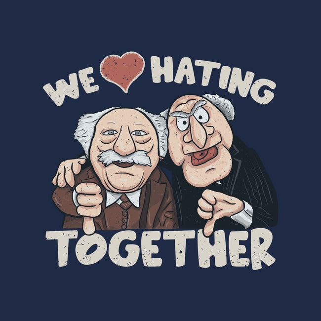 We Love Hating Together-Baby-Basic-Tee-NMdesign