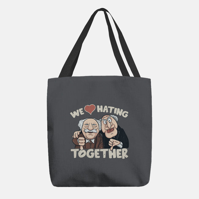 We Love Hating Together-None-Basic Tote-Bag-NMdesign