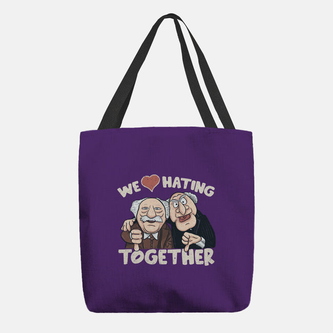 We Love Hating Together-None-Basic Tote-Bag-NMdesign