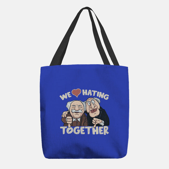 We Love Hating Together-None-Basic Tote-Bag-NMdesign