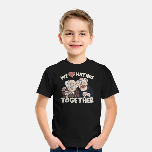 We Love Hating Together-Youth-Basic-Tee-NMdesign