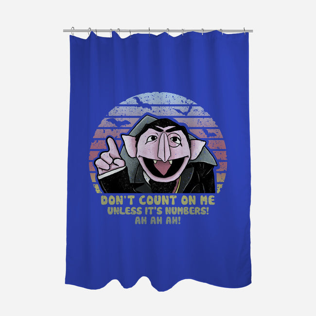 Don't Count On Me-None-Polyester-Shower Curtain-NMdesign