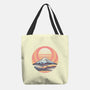 Calm Sunset-None-Basic Tote-Bag-glitchygorilla