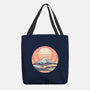 Calm Sunset-None-Basic Tote-Bag-glitchygorilla