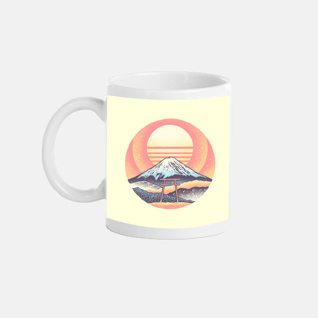 Calm Sunset-None-Mug-Drinkware-glitchygorilla