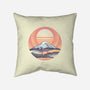 Calm Sunset-None-Removable Cover w Insert-Throw Pillow-glitchygorilla