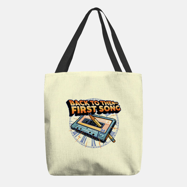 Back To The First Song-None-Basic Tote-Bag-glitchygorilla