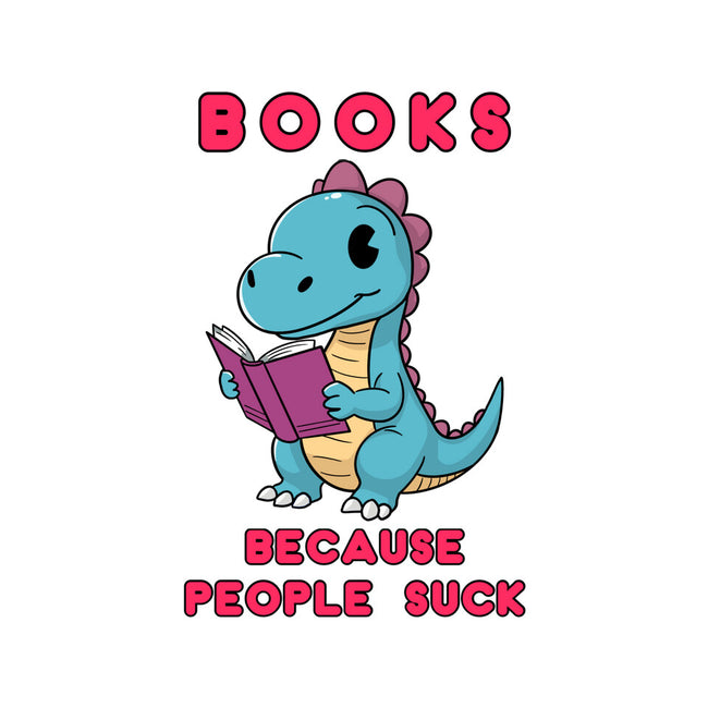 Books Because People Suck-Womens-Racerback-Tank-milasneeze