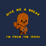 Give Me A Break-Womens-Fitted-Tee-milasneeze