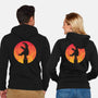 Karate Cookid-Unisex-Zip-Up-Sweatshirt-jasesa