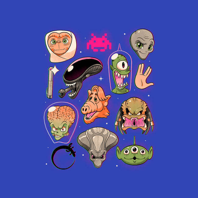 We Love Aliens-None-Glossy-Sticker-Bruno Mota